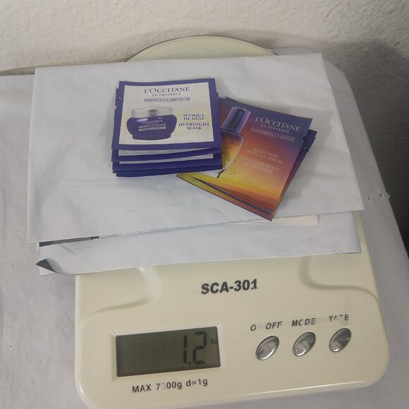 L'OCCITANE IMMORTELLE PRECIEUSE OVERNIGHT Mask & RESET SERUM X 10 SAMPLES - Picture 5 of 5